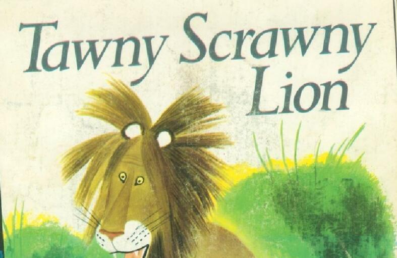 《Tawny Scrawny Lion骨瘦如柴的黄狮子》英文绘本图片+音频资源免费下载