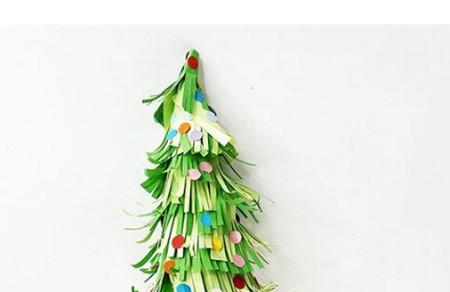 手工制作立体圣诞树的做法