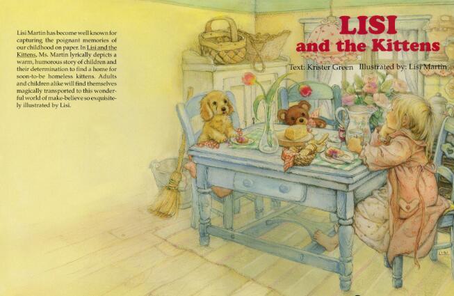《Lisi and the Kittens》莉斯和小猫英语绘本pdf资源免费下载