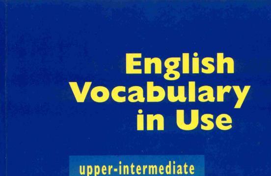 剑桥英语词汇在用高级版pdf百度云资源下载