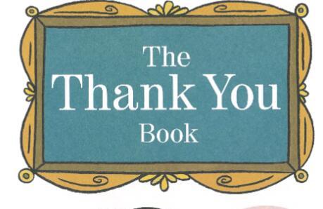 《The thank you book感谢有你》英文原版绘本pdf资源免费下载