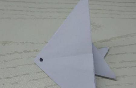 手工折纸鱼的制作图片步骤