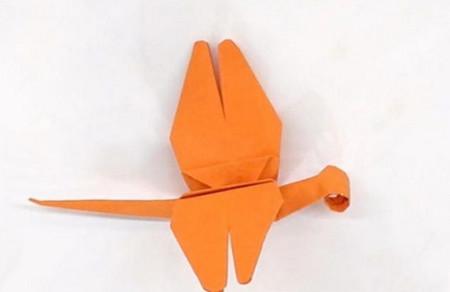 手工折纸蜻蜓的折法