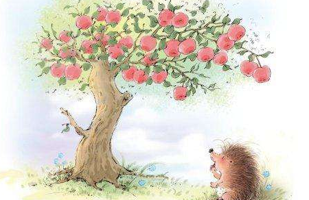 果树一家比本领的童话故事