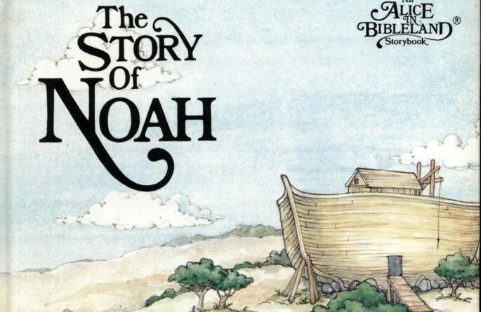 《the story of noah方舟的故事》英文原版绘本pdf资源免费下载