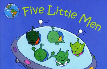 five little men in a flying saucer绘本pdf+mp3+mp4下载