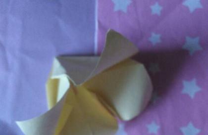 折纸兰花步骤图解法