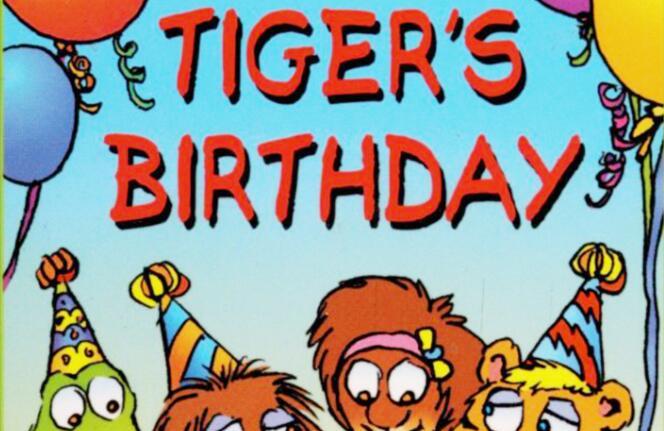 《Tiger's birthday老虎的生日》英文原版绘本pdf资源免费下载