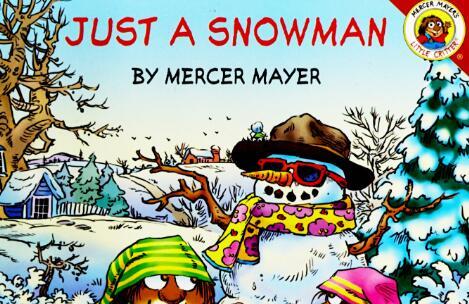 《Just a snowman堆雪人》英文原版绘本pdf资源免费下载
