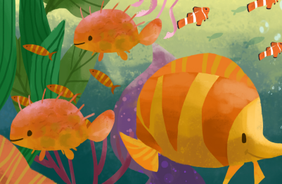 海底小鱼的童话故事