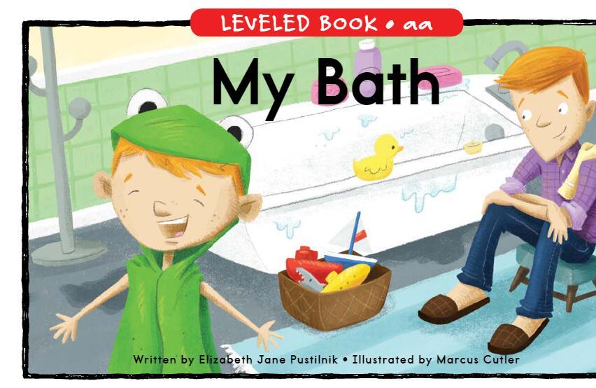《My Bath浴缸》美国Raz分级阅读绘本pdf资源免费下载