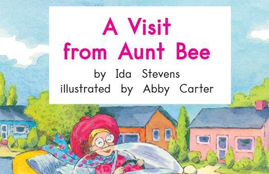 《A Visit from Aunt Bee蜜蜂阿姨来访》英文原版绘本pdf资源免费下载