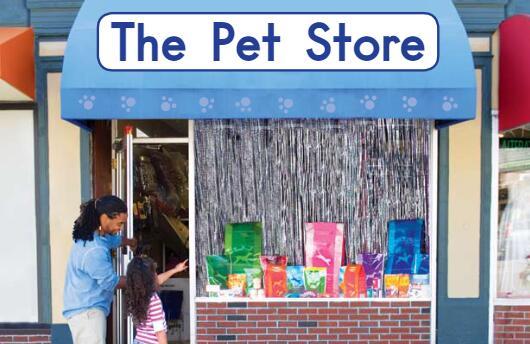 《The Pet Store宠物店》英文原版绘本pdf资源免费下载