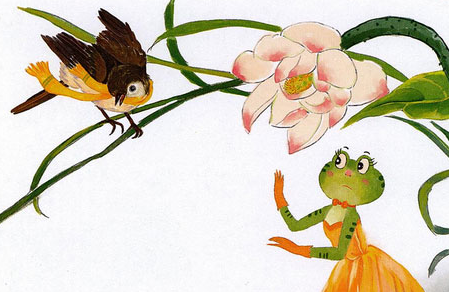 青蛙与星星的对话幼儿园故事