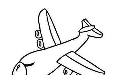 幼儿飞机简笔画怎么画