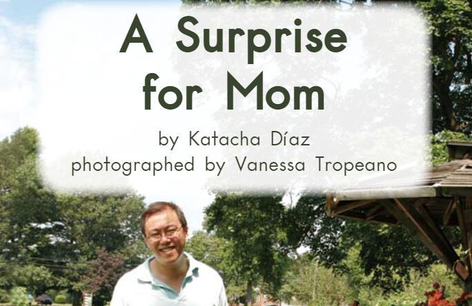 《A Surprise For Mom给妈妈一个惊喜》英语分级绘本pdf资源免费下载