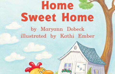 《Home sweet home家，甜蜜的家》英文绘本pdf资源免费下载