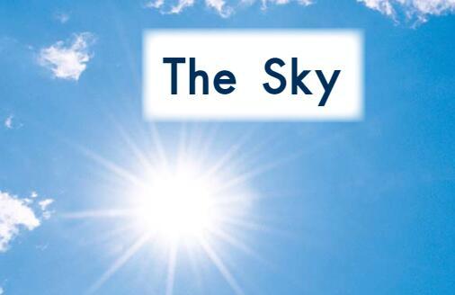 《The sky天空》英文绘本pdf资源免费下载