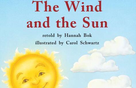 《The wind and the sun风和太阳的故事》英语绘本原版pdf资源免费下载