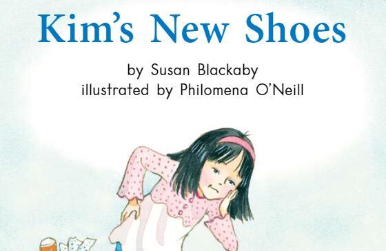 《Kim's New Shoes金的新鞋子》英语绘本pdf资源免费下载