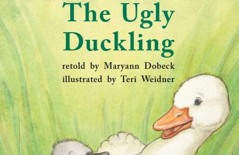 《The Ugly Duckling丑小鸭》英文绘本pdf资源免费下载
