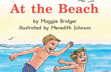 《At the Beach在沙滩》海尼曼英语绘本pdf资源免费下载
