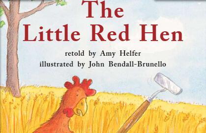 《The Little Red Hen红色小母鸡》英语绘本故事pdf资源免费下载