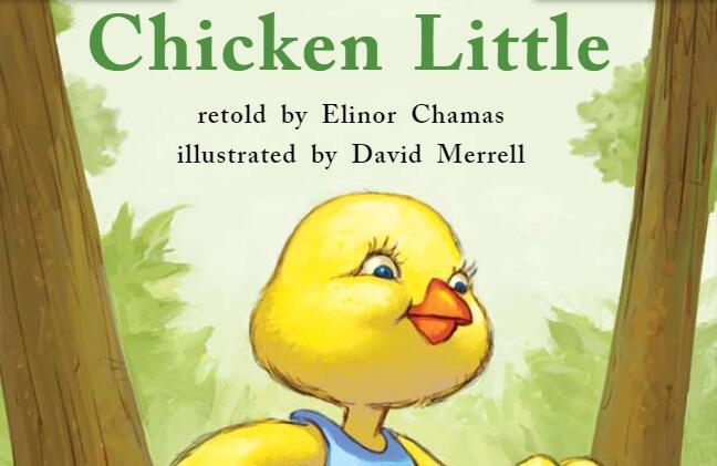 《Chicken Little小鸡总动员》英语绘本pdf资源免费下载