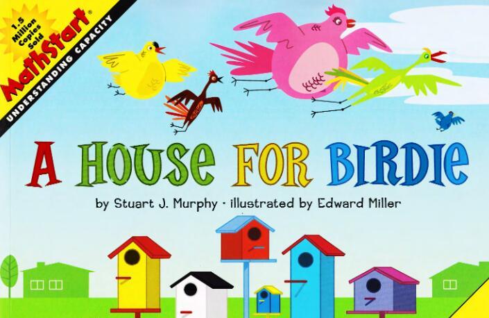 《A House for Birdie鸟之家》数学启蒙英语绘本pdf资源免费下载