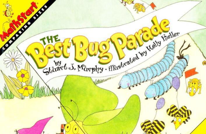 《The Best Bug Parade最棒的虫子游行》数学启蒙英语绘本pdf资源免费下载