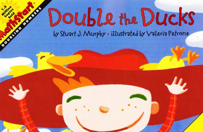《Double the Ducks鸭子成双》数学启蒙英语绘本pdf资源免费下载