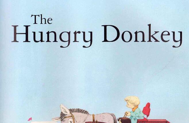 《The Hungry Donkey饥饿的毛驴》原版英语绘本pdf资源免费下载