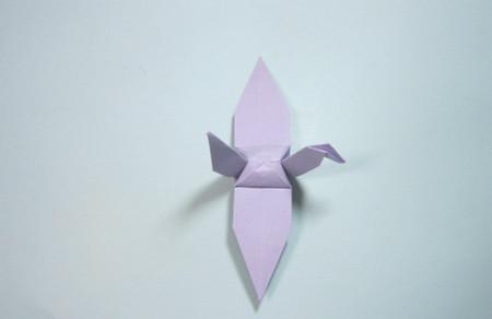 折纸千纸鹤的步骤图解