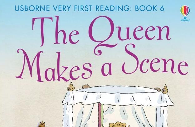 《The Queen Makes a Scene女王的闹剧》英语绘本pdf资源免费下载