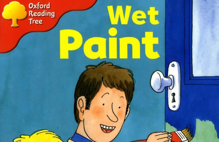 《Wet Paint油漆未干》牛津阅读树绘本pdf资源免费下载