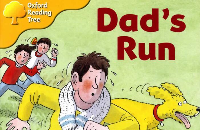 《Dad's Run爸爸跑步》牛津树绘本pdf资源免费下载