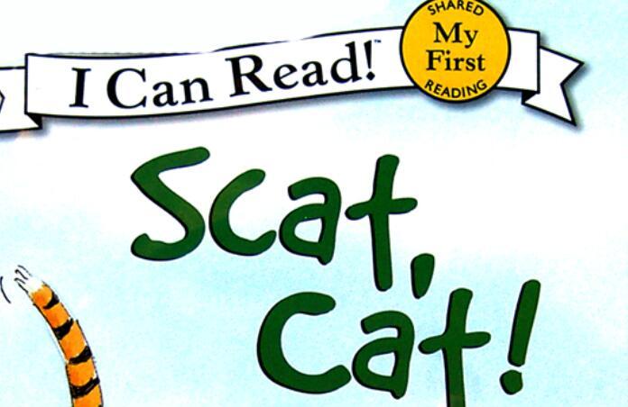 《Scat,cat猫咪走开》英语绘本pdf资源免费下载