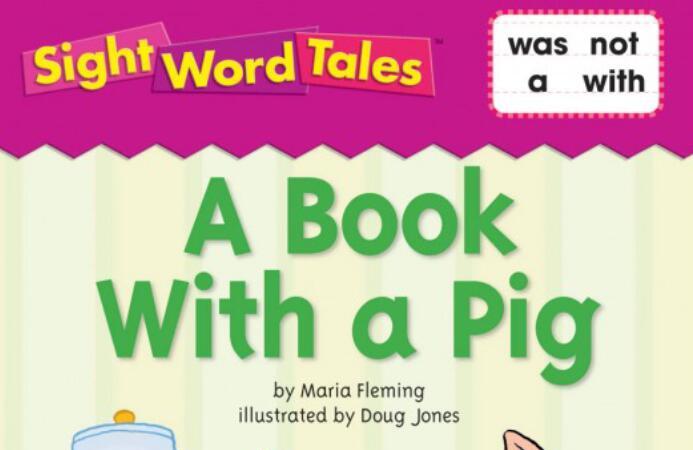 《A Book With a Pig》英语绘本pdf资源免费下载