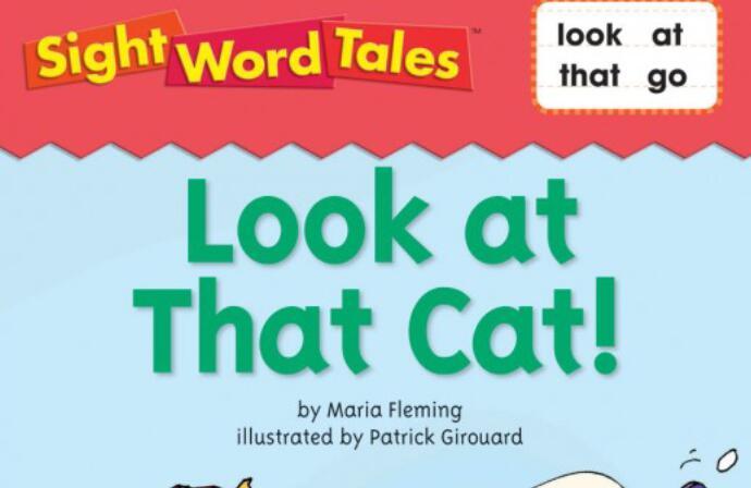 《Look at that Cat》英语绘本pdf资源百度云免费下载
