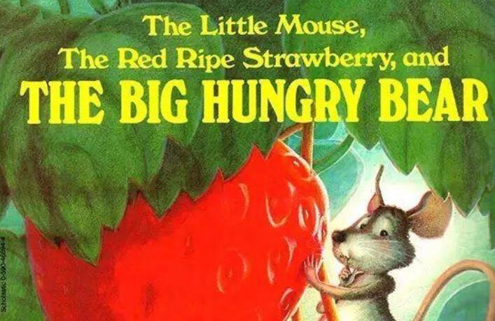 《The Little Mouse, The Red Ripe Strawberry》中英双语绘本pdf资源免费下载