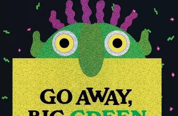 《Go Away,Big Green Monster》中英双语绘本pdf资源免费下载