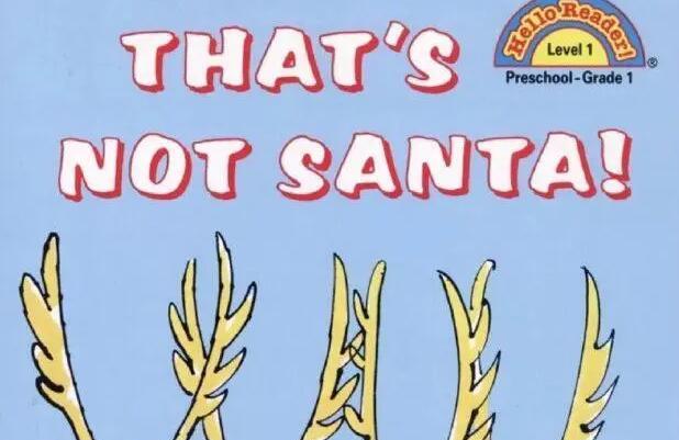 《That's not Santa》中英双语绘本pdf资源免费下载