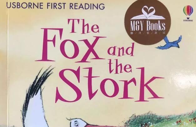 《The Fox and The Stork狐狸和鹤》英文绘本pdf资源免费下载