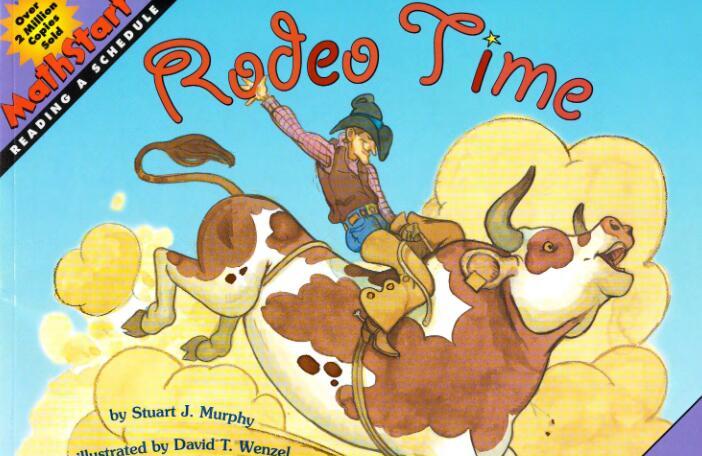 《Rodeo Time竞技时间》数学启蒙英文绘本pdf资源免费下载