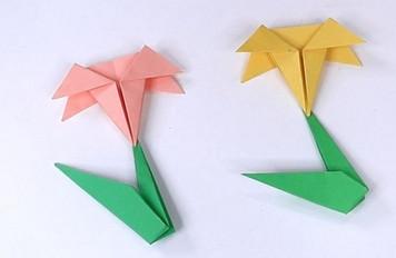 小花折纸的折法图解