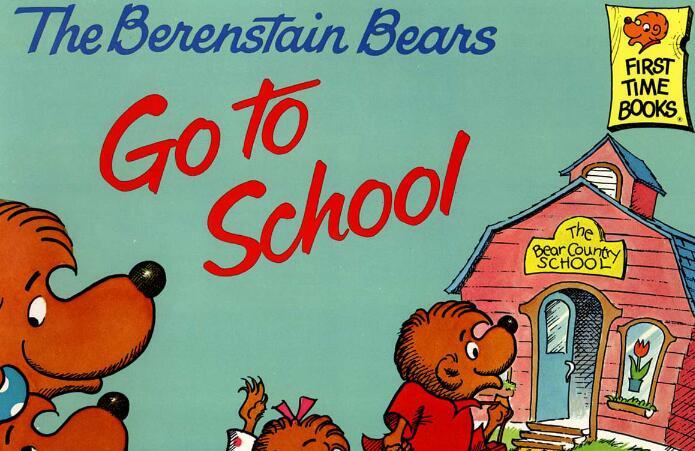 《The Berenstain Bears Go to School》绘本pdf资源免费下载