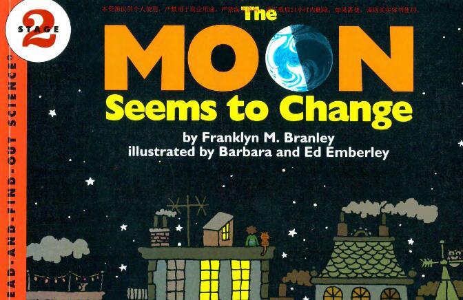 《The Moon Seems to Change》英文绘本pdf资源免费下载