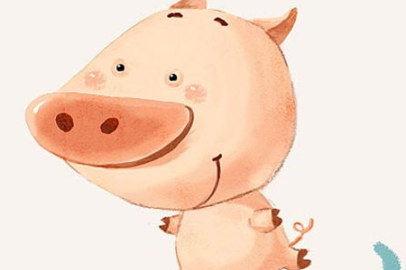 猪小弟过独木桥的故事