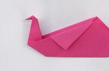 天鹅折纸教程图解步骤