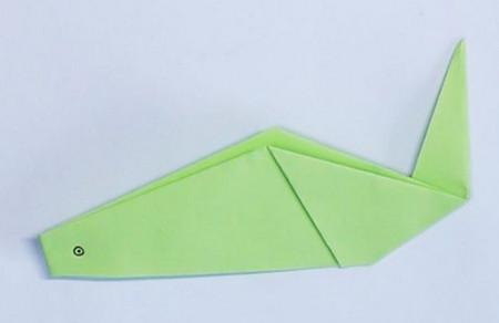 鲤鱼折纸步骤图简单